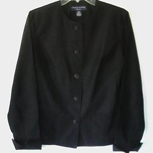 Preston&York 10 Petite Silk Tailored Black Jacket